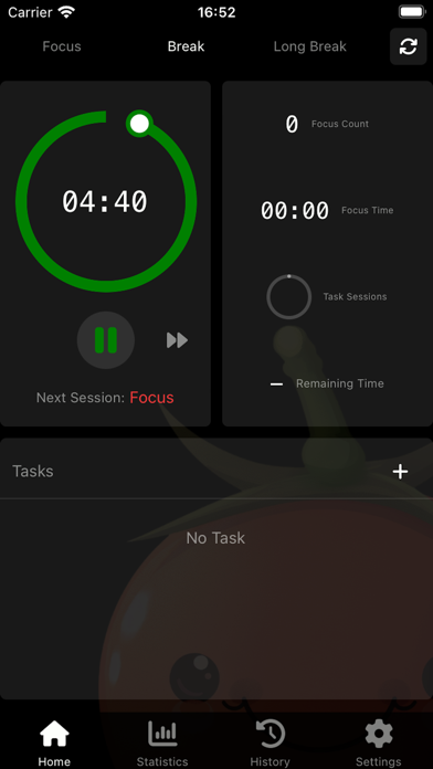 RedRound - Focus Timer Screenshot