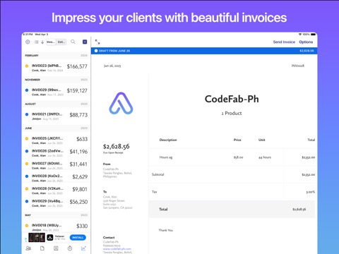 Invoice & Estimate with Altoのおすすめ画像4