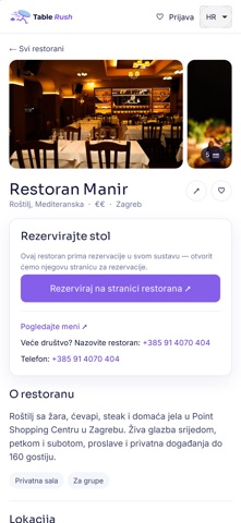 Table Rush for Guests screenshot 3