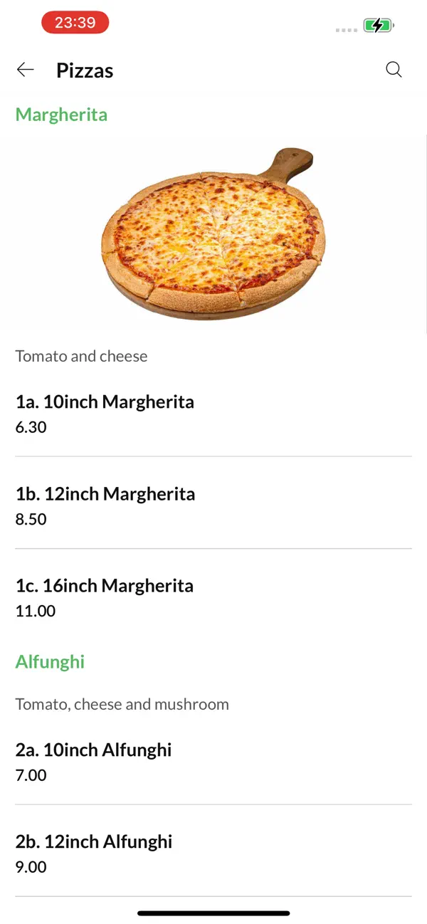 Screenshot #3 pour Presto Pizza.