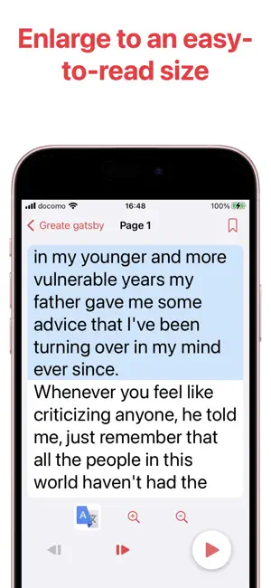 Scan Speak - My Audio Book screenshot 4