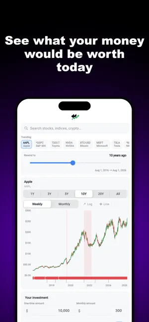 StockRewind: If You Invested screenshot 1