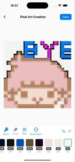 Pixel Girl - pixel art screenshot 3