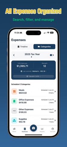ExpenseLens - Receipt Scanner screenshot