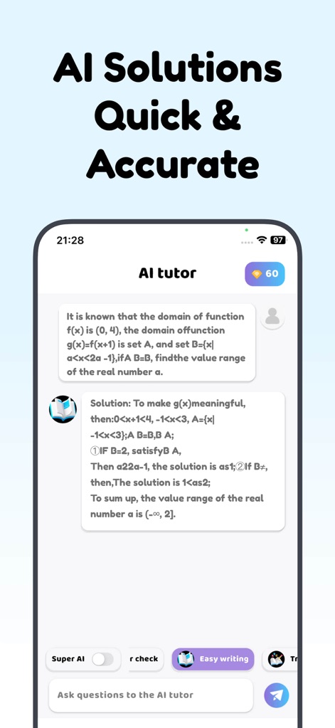 Goth AI - Math Problem Solver - Education App | MWM