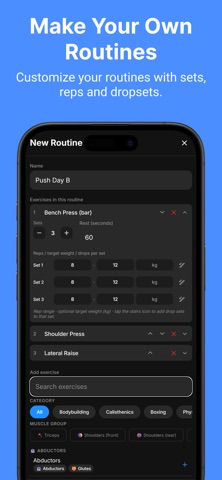Setmark - Workout Tracker Screenshot 3 of 5