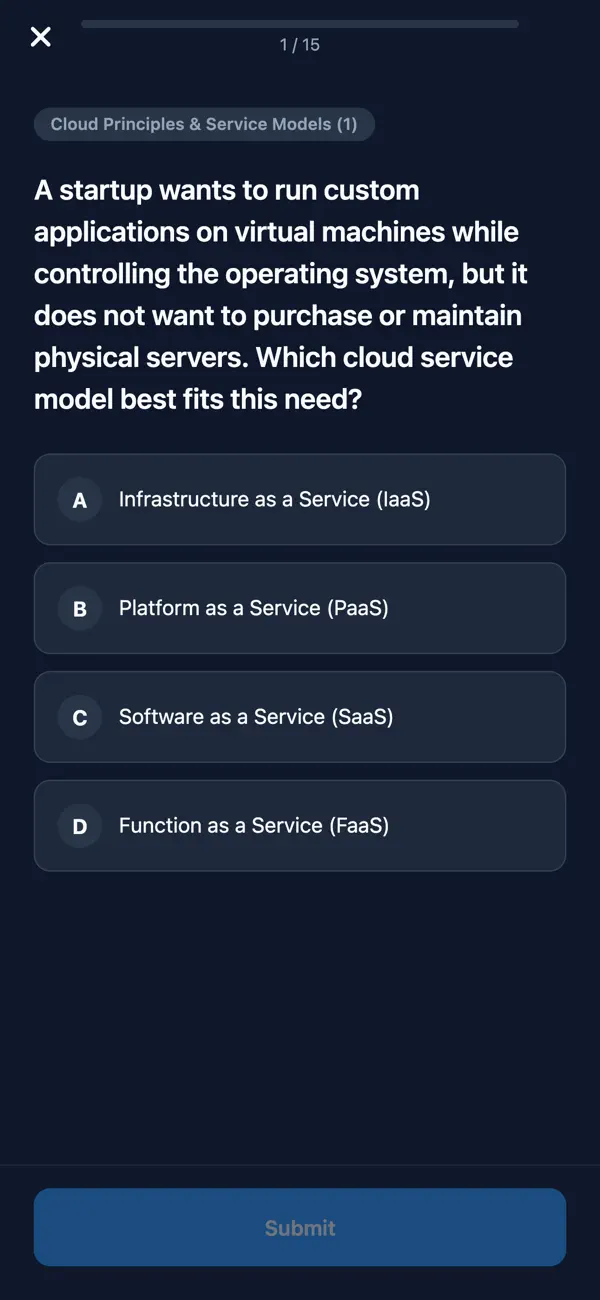 Screenshot #3 pour Cloud Essentials+ Exam Prep