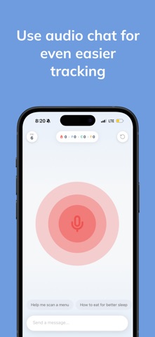 FitnessGPT: AI Nutrition Coach iPhone screenshot