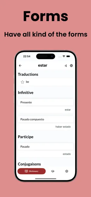 Spanish Verbs by Balconygames screenshot 2