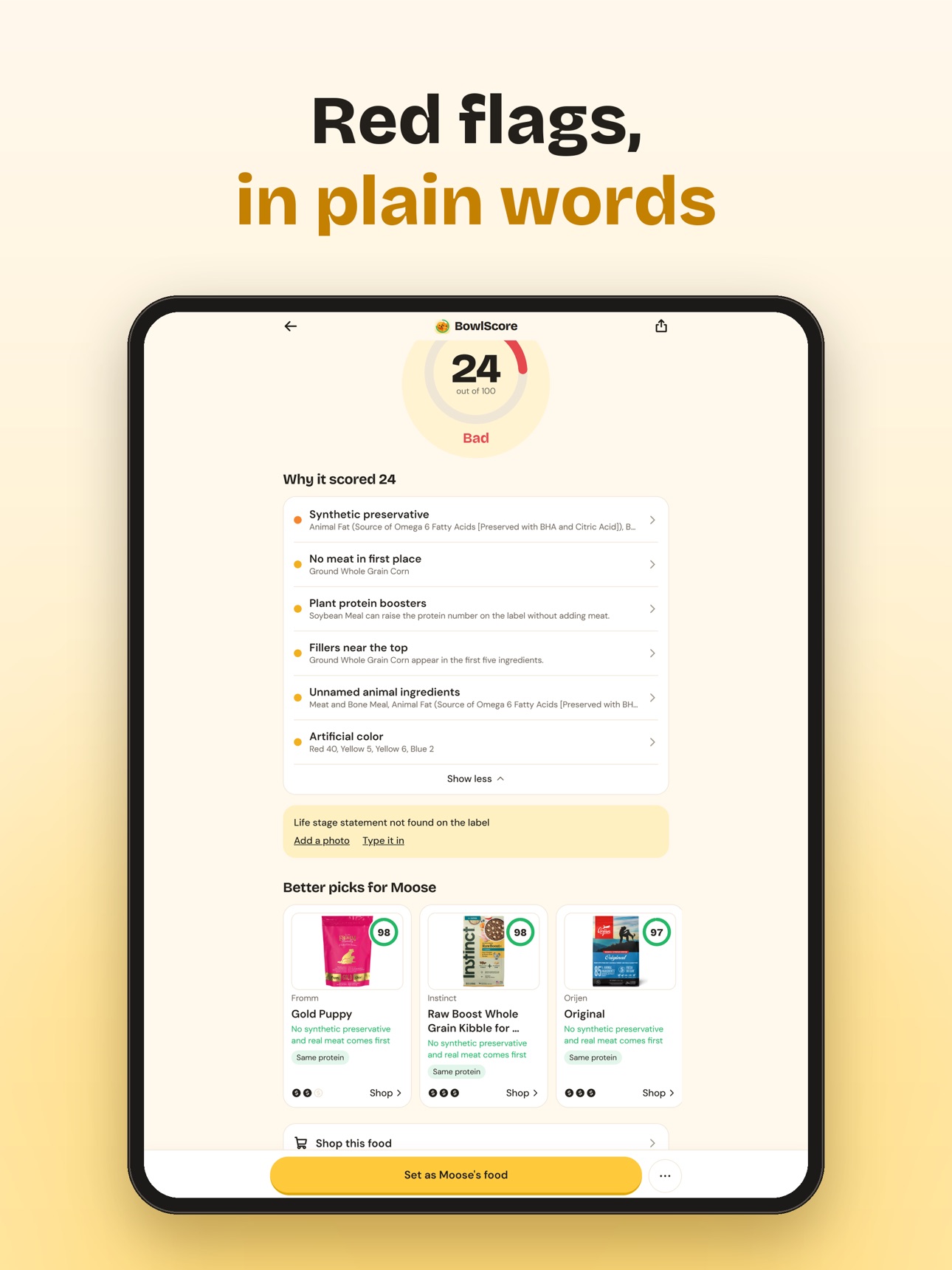Screenshot 9 of BowlScore: Pet Food Scanner