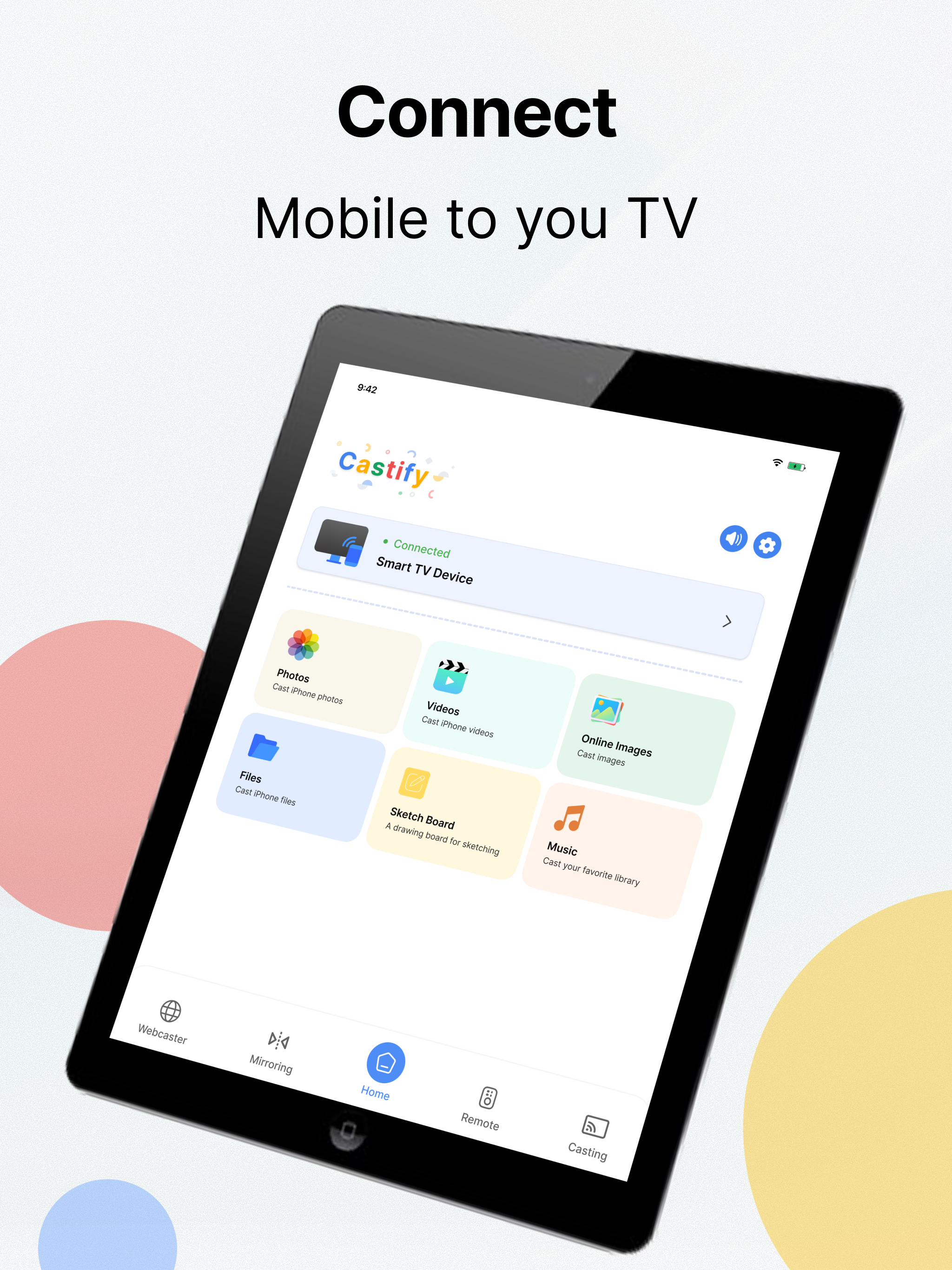 Castify : WebCaster for iPhone