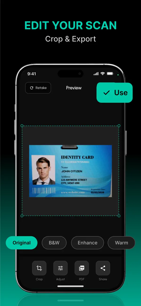 Screenshot #3 pour CamScan - PDF & OCR Scanner