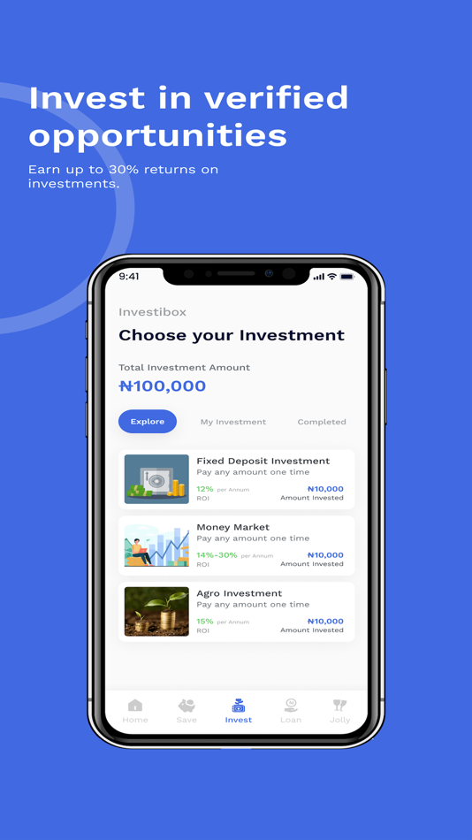 #5. SavingsBox App (iOS) Podle: Savings Box Global Impact Ltd