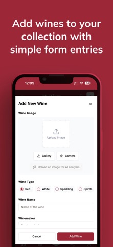 My Wines - Tracker screenshot