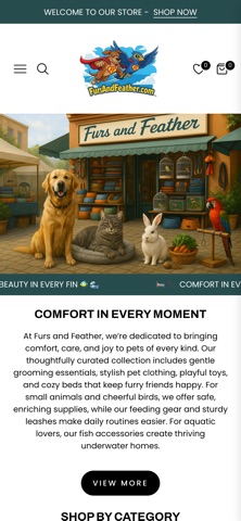 Furs and Feather screenshot