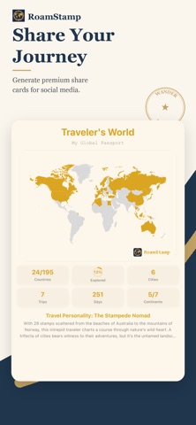RoamStamp screenshot