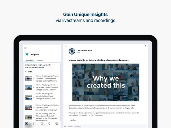 Screenshot #5 pour LISA Community