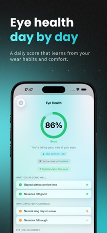 EyeEase: Lens Tracker Screenshot 2 of 6