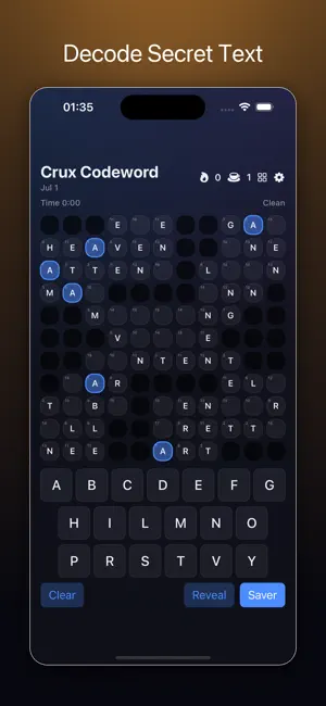 Crux Codeword screenshot 1