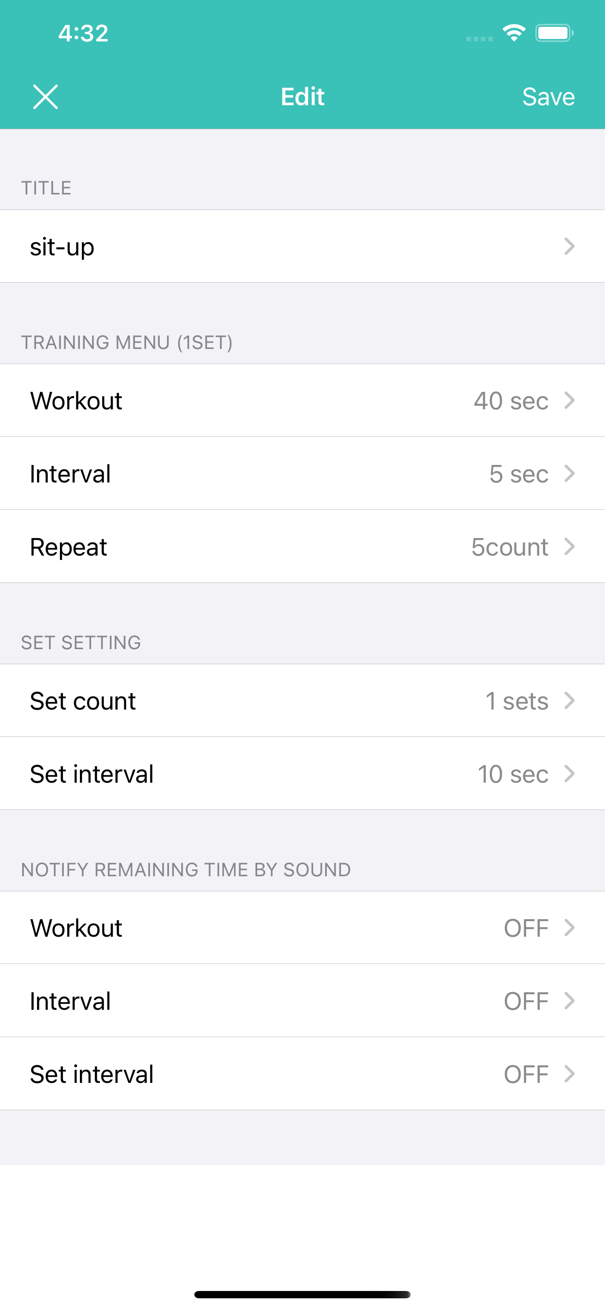 Simple Training Timer - STT -