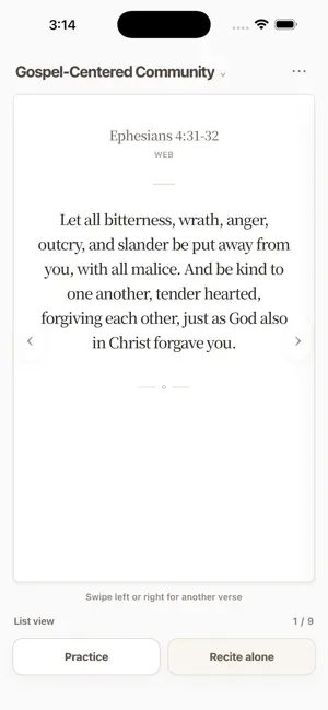 Bible Memory Note screenshot 1