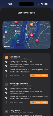 Sunrise Compass screenshot