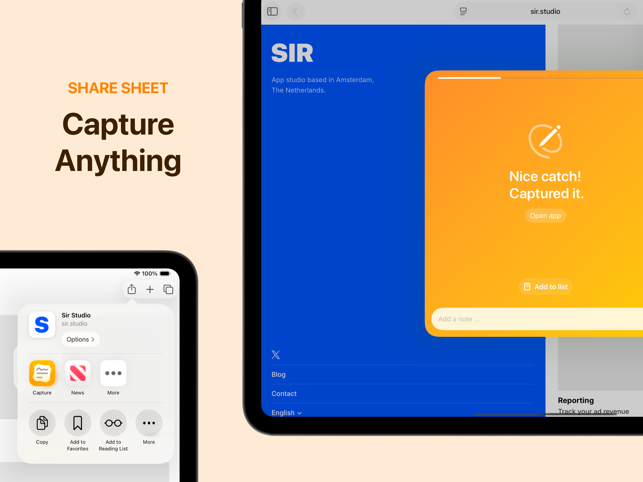 Quick Notes - Capture Screenshot