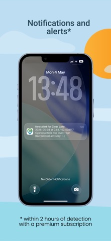 CyanoLakes iPhone screenshot