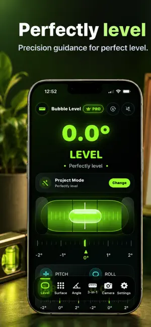 Bubble Level AI: Phone Leveler screenshot 1