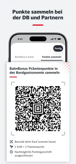 Screenshot von BahnBonus auf dem iPhone 6