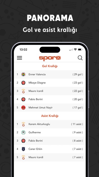 Sporx - Spor Haber, Canlı Skor Screenshot