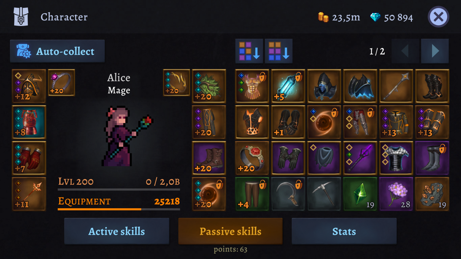#4. Darkrise - Pixel Action RPG (iOS) 由: Viktor Chokov