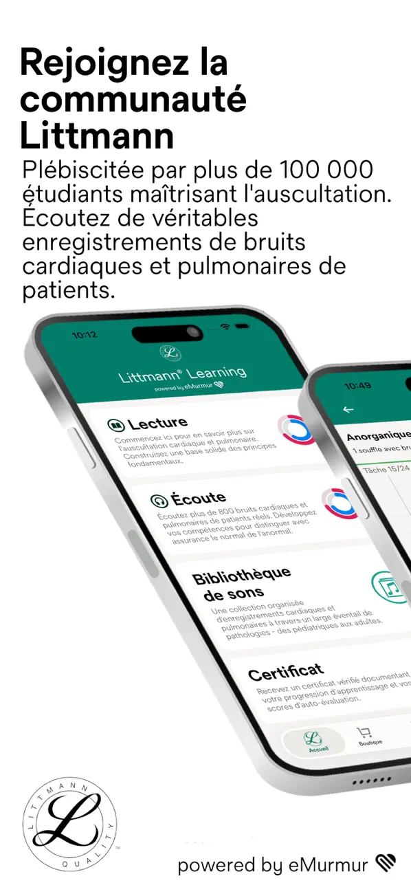 Screenshot #1 pour Littmann Learning