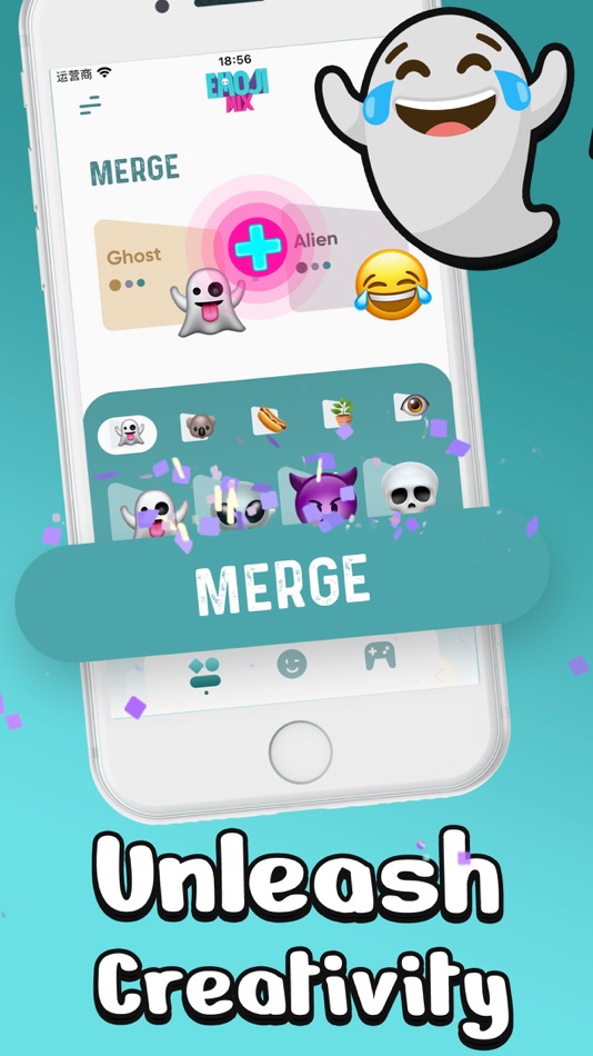 #3. Emoji Merge: Mix Sticker Maker (iOS) 由: Stickers Craft Studio