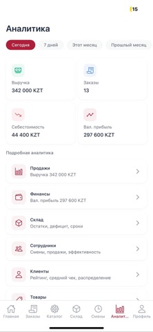 Flix CRM для цветочных screenshot