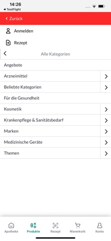 Lieblings-Apotheken iPhone screenshot