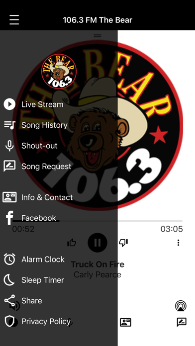 Screenshot #2 pour 106.3 FM The Bear