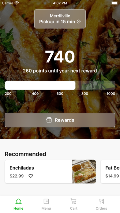 Taco Depot IN iPhone screenshot 1 - Food & Drink app