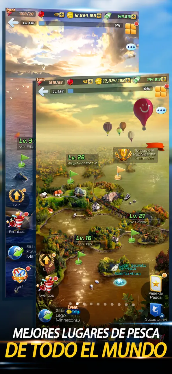 Ace Fishing: Wild Catch iOS Mod IPA screenshot 5 - iOS game interface