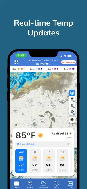 My Weather Tracker & Alerts screenshot 1