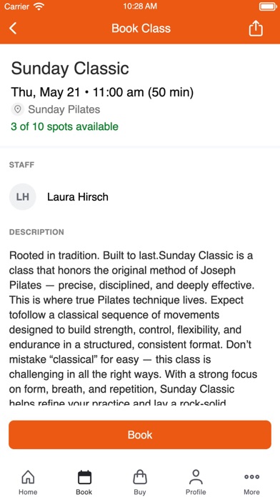 Sunday Pilates Reno Screenshot 3 of 3