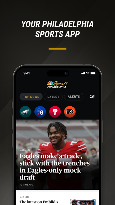 NBC Sports Philadelphia Screenshot