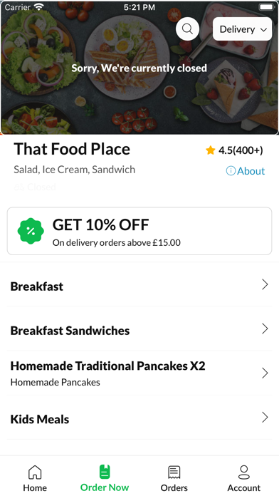 That Food Place Screenshot