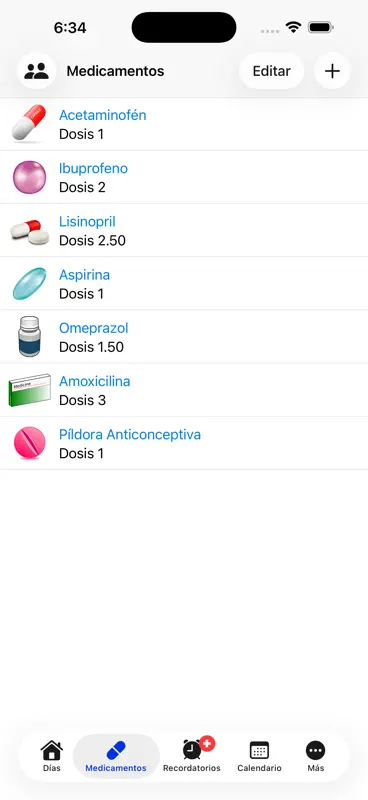 Recordatorio de Medicamentos screenshot 8 of 9