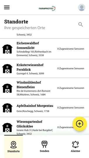 Screenshot von Farmprotec auf dem iPhone 2