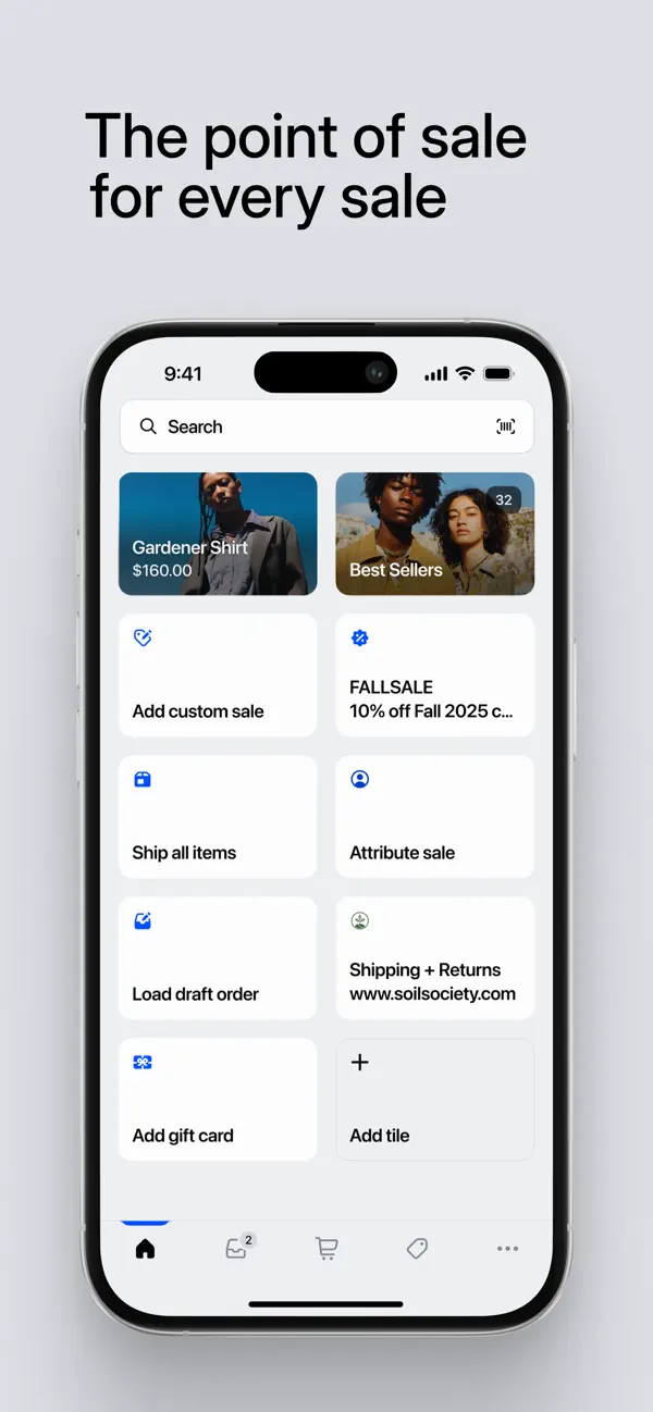 Screenshot #1 pour Shopify Point of Sale (POS)