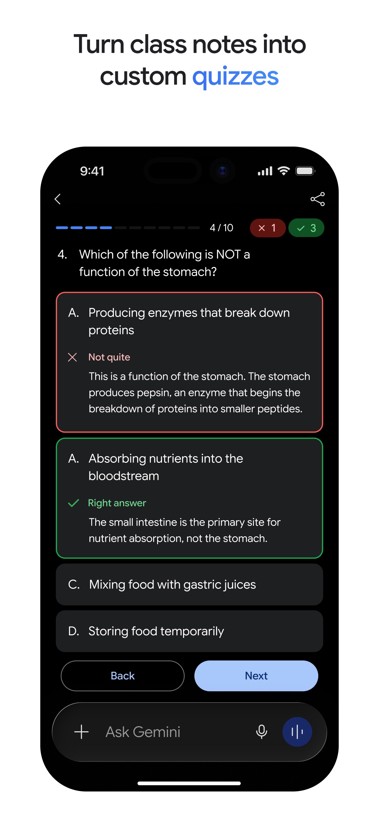 Google Gemini screenshot 6