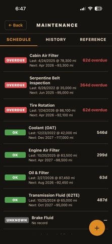 ProMaster Dash iPhone screenshot