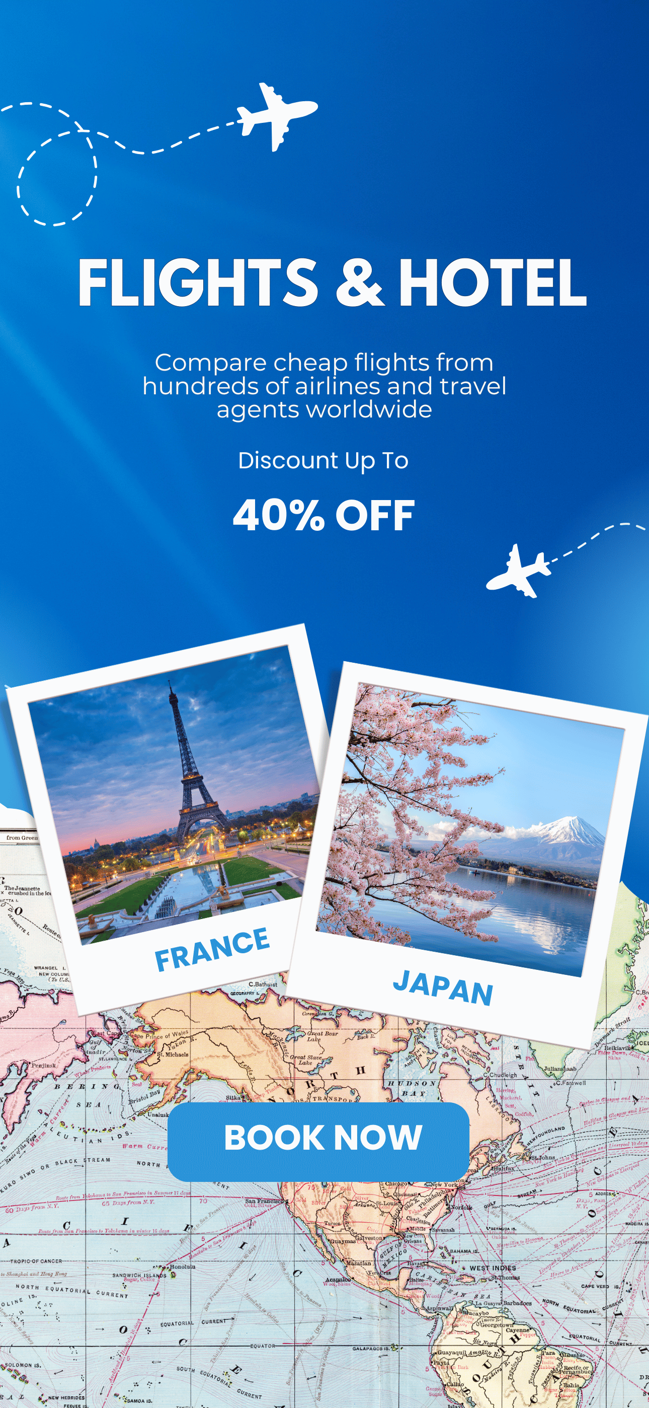 Cheap Flights Booking & Hotels