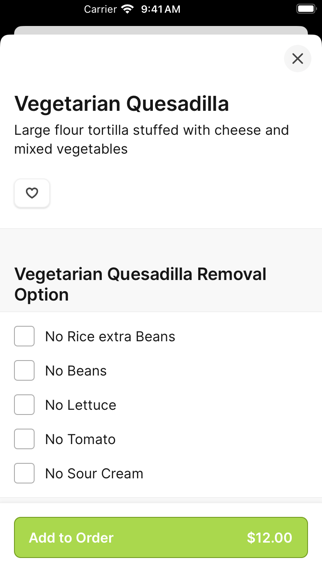 Mi Mexico Restaurant iPhone screenshot 4 - Food & Drink app